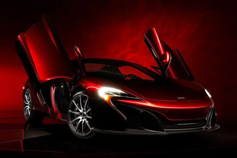 Exquisite Volcano Red 2016 McLaren 650S Spider