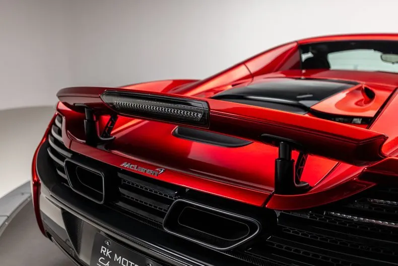 Exquisite Volcano Red 2016 McLaren 650S Spider